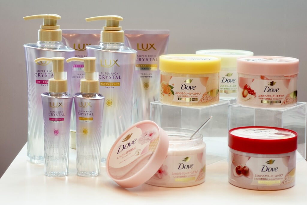 TikTok BEAUTY FESTに登場したラックスのヘアアイテムやダウのボディスクラブ