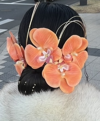 成人式当日のヘア