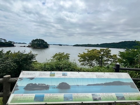 島からの景色