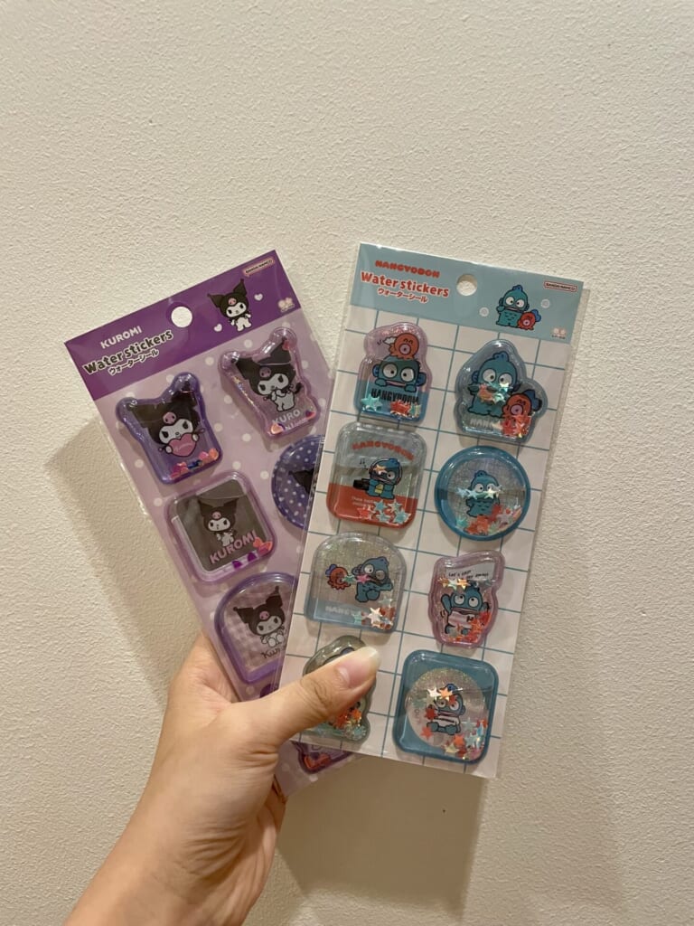 ハンギョドンとクロミのウォーターシール