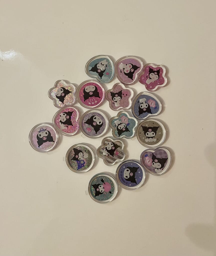 クロミのおはじきシール