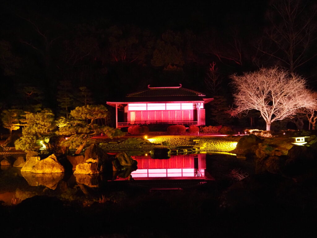 二条城の夜桜イベント