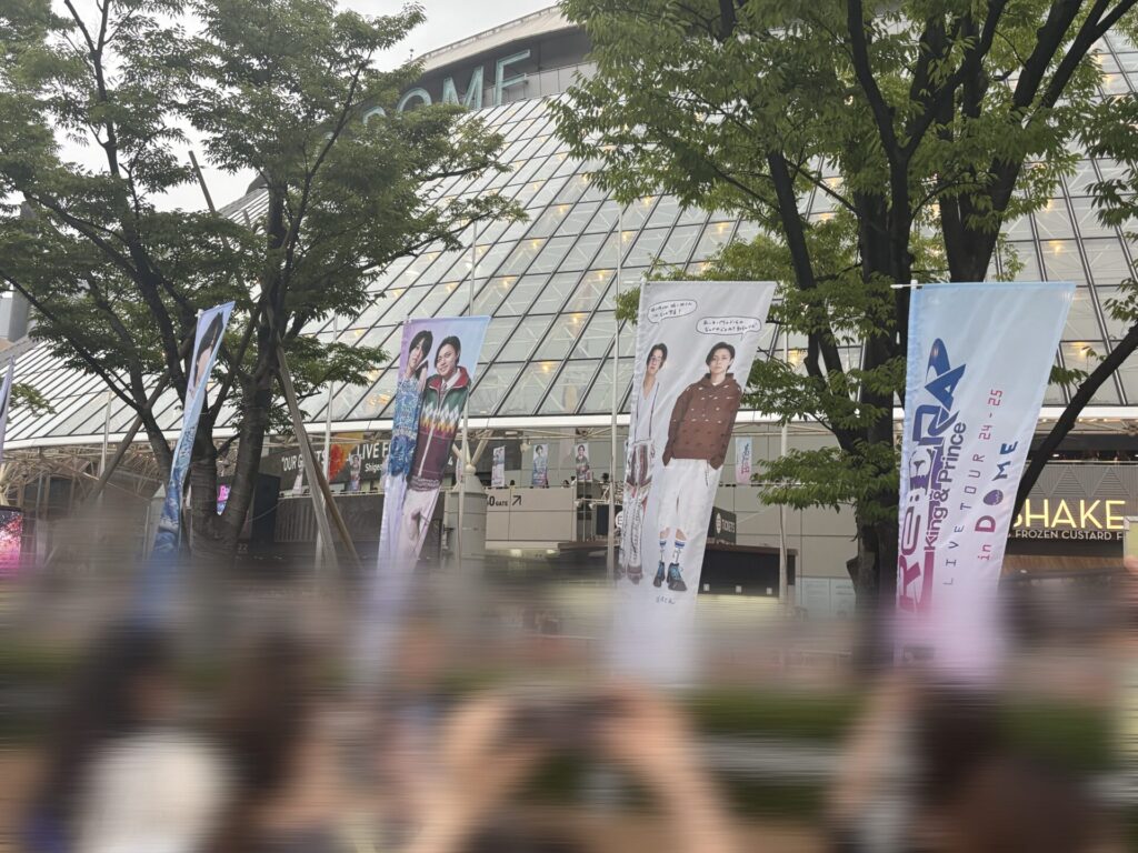 フラッグも出ていました！