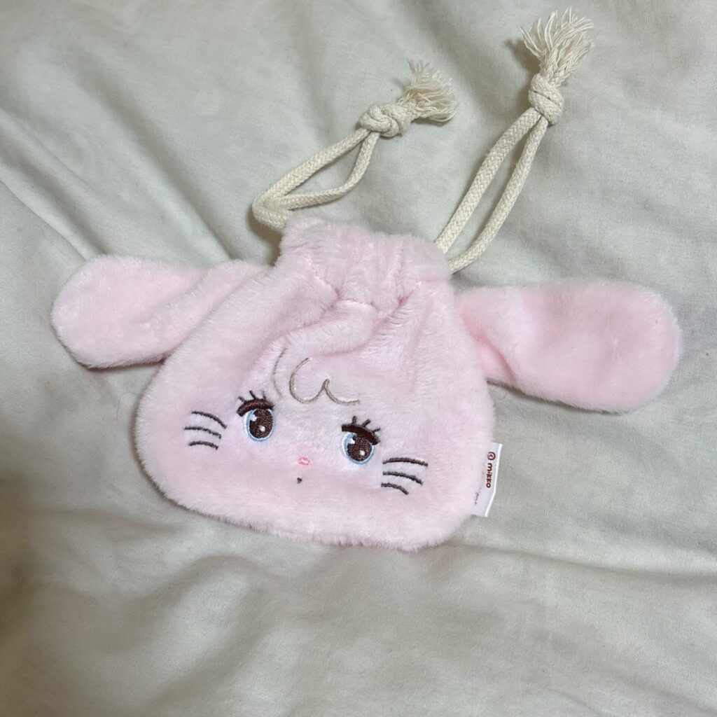 mikko characters フェイス巾着