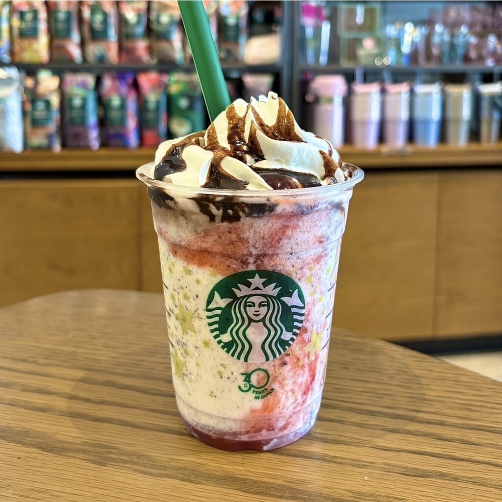 イチゴ チョコレート フラペチーノ
