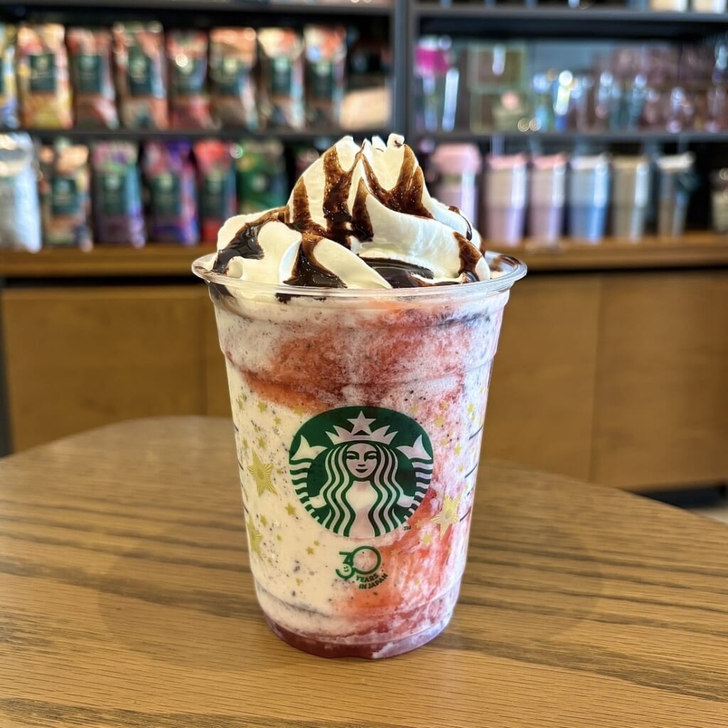 イチゴ チョコレート フラペチーノ
