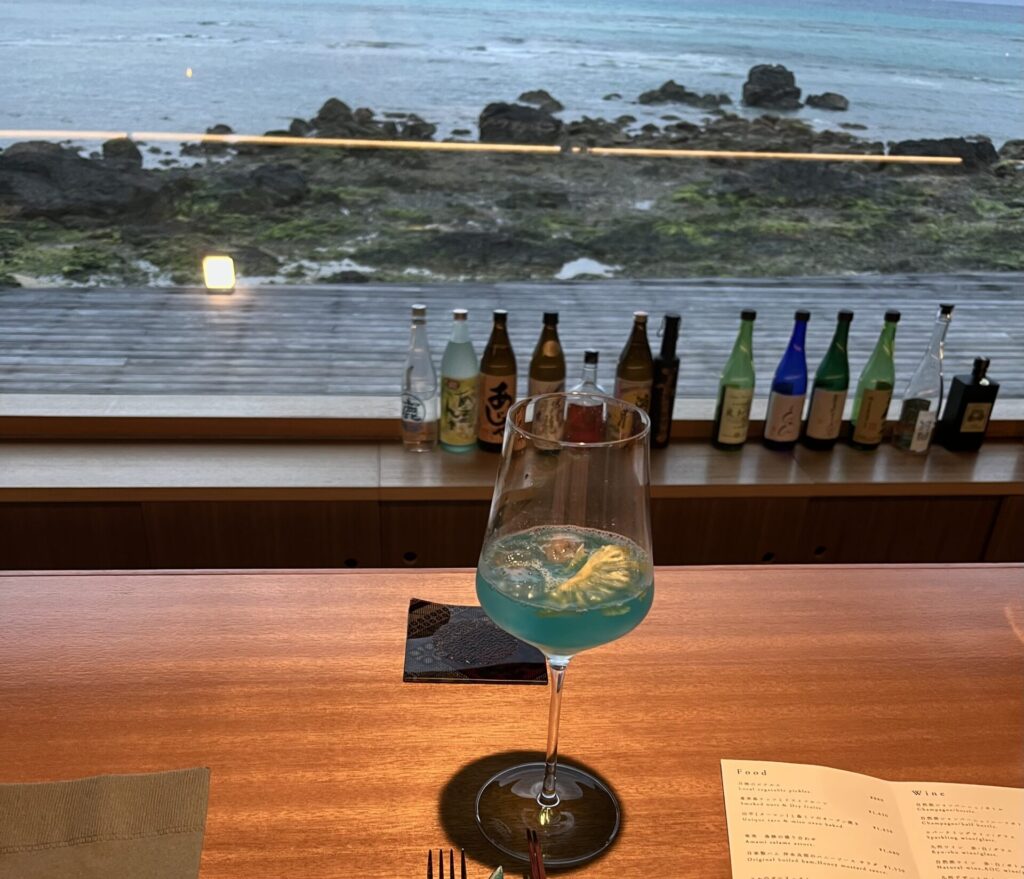 ヴィラリゾートホテル 伝泊 The Beachfront MIJORA
2 waters ディナー