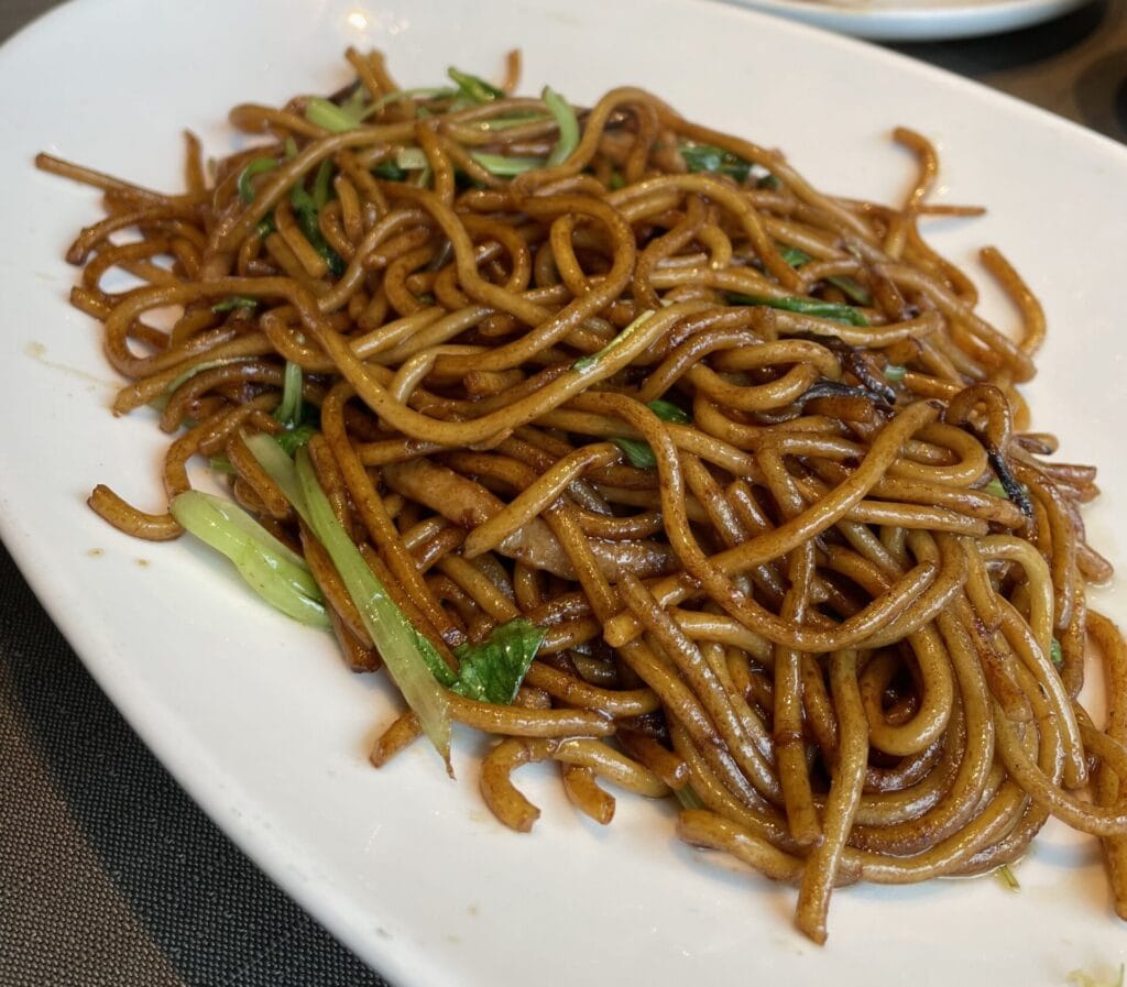 望乡楼 上海菜　焼きそば　上海传统炒面