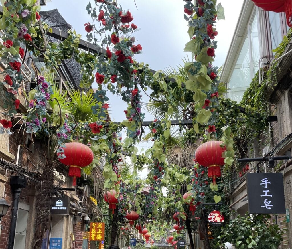 田子坊 飾り フォトスポット