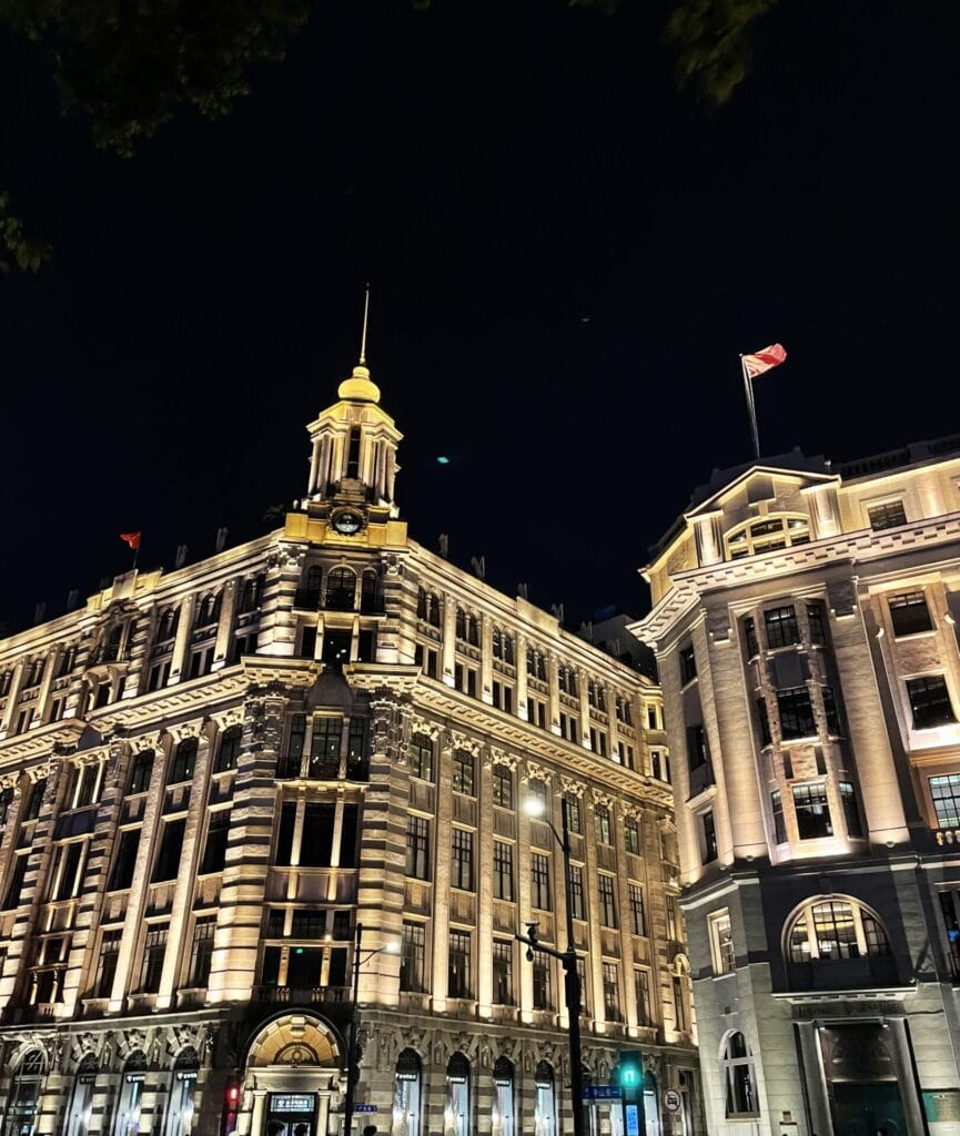 外灘　ヨーロッパ　建築　街並み