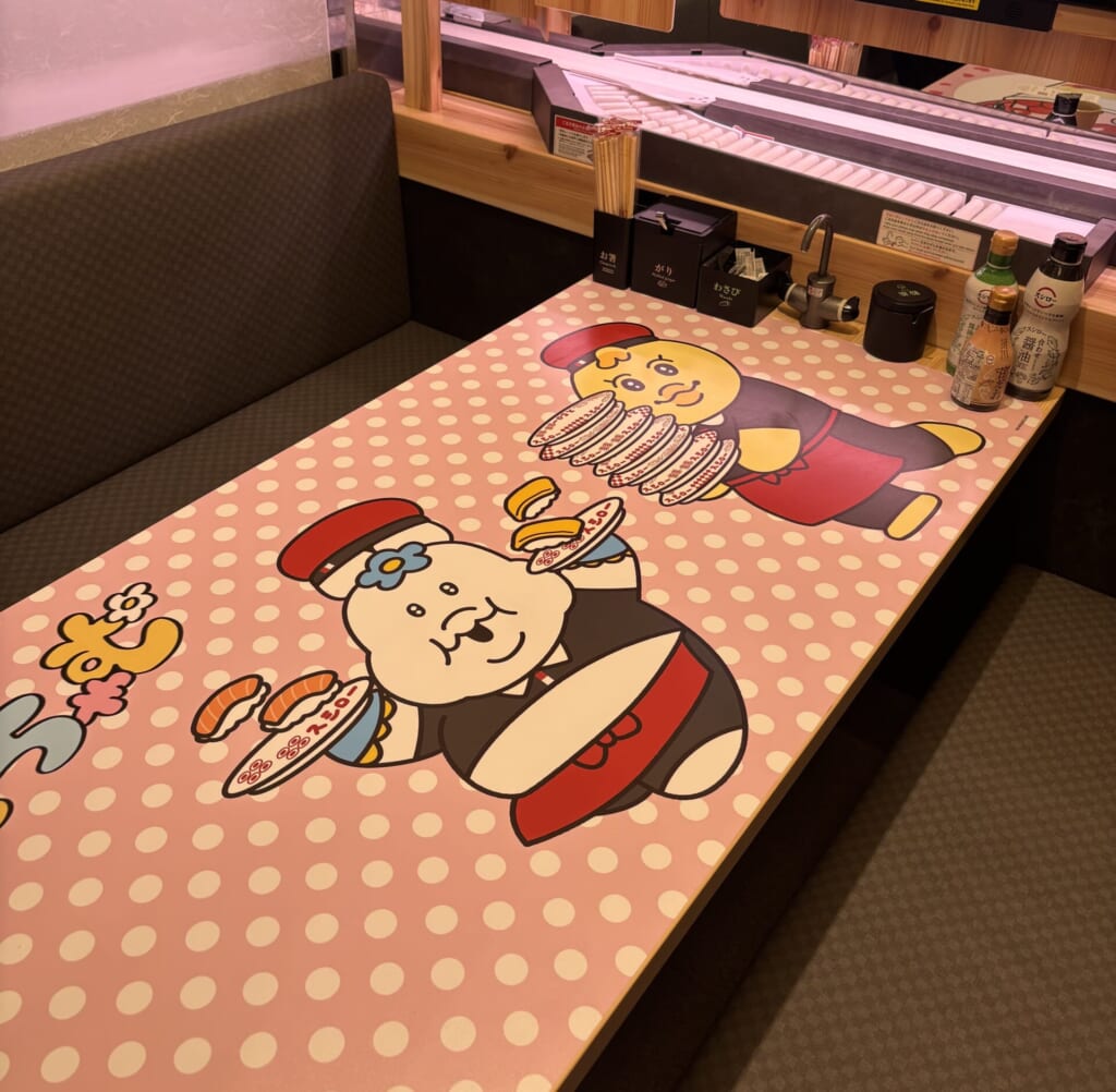 テーブル席の様子