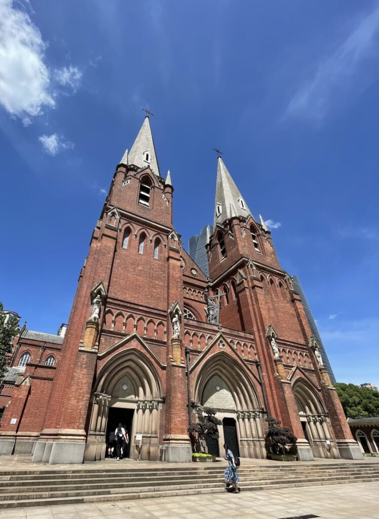 徐家匯天主教堂　上海　外観