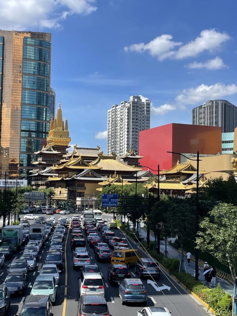 静安寺　上海　外観