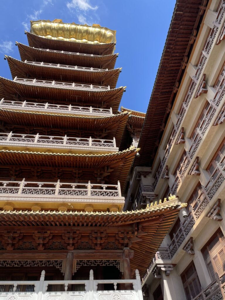 静安寺　上海　塔