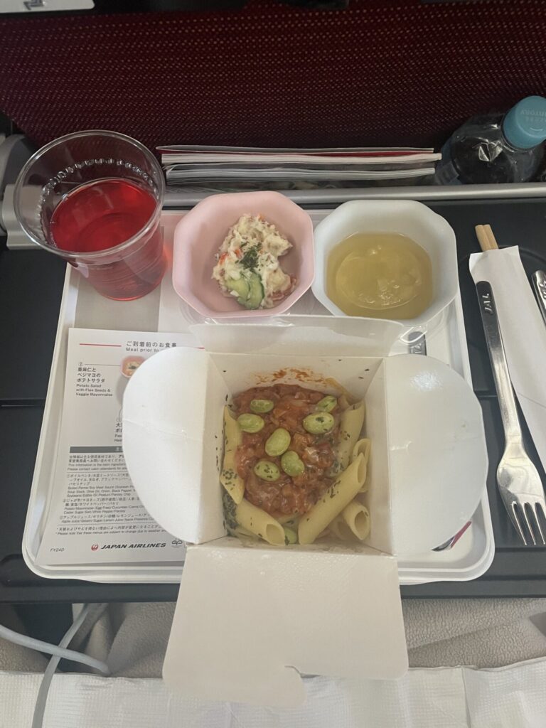 機内食2食目