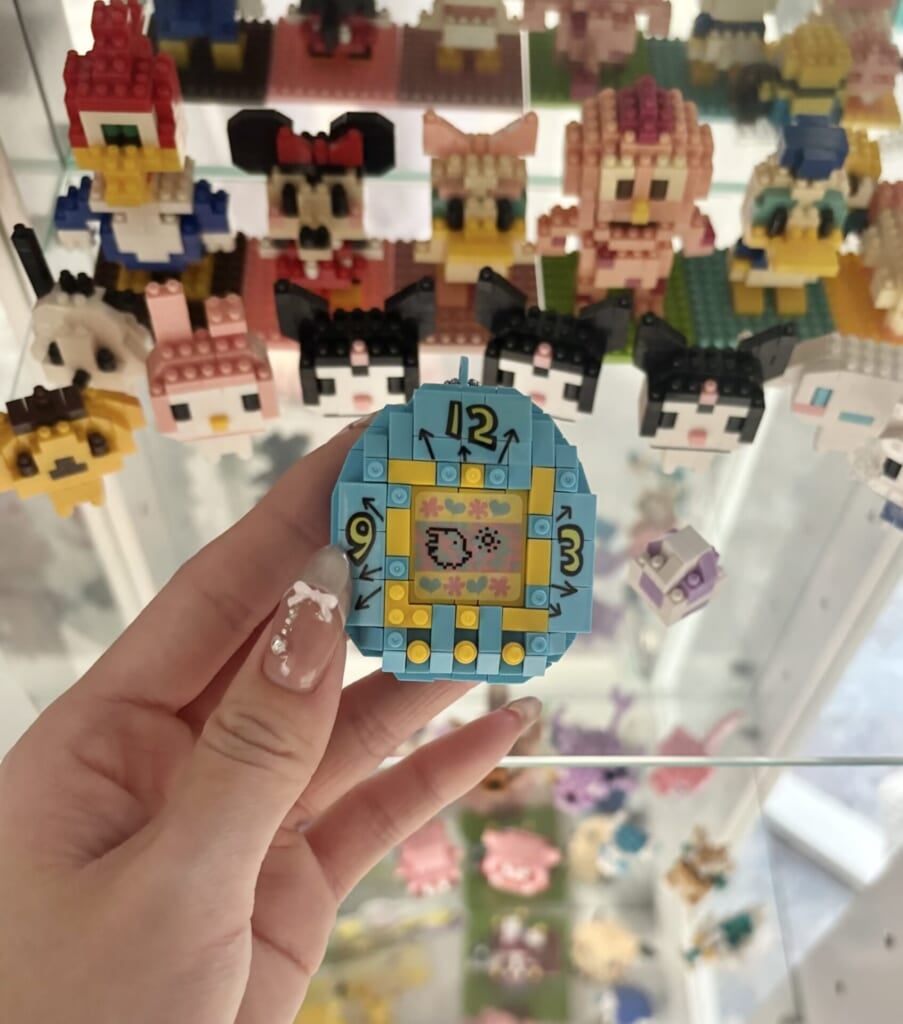 ナノブロックで作ったたまごっち