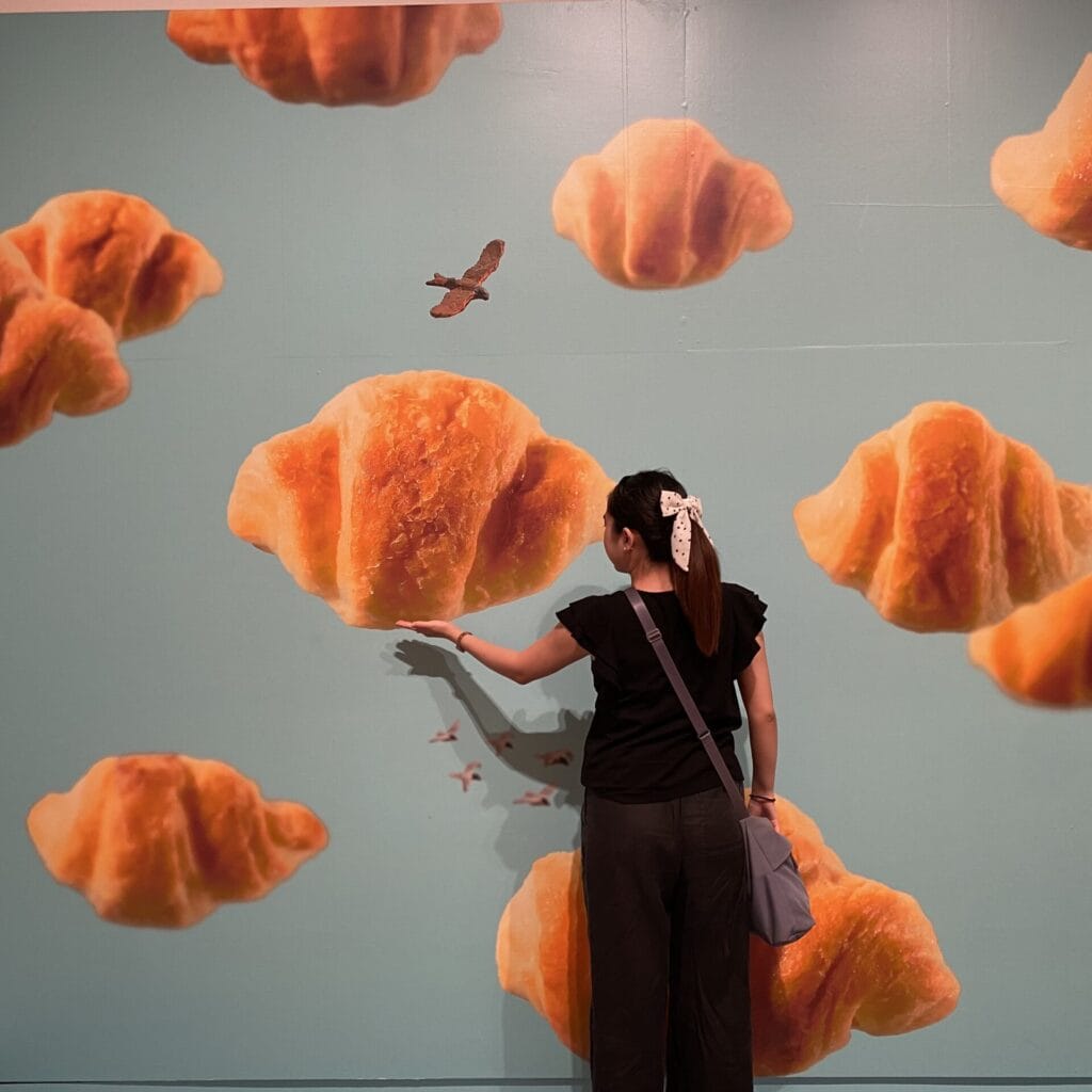 雲とクロワッサン