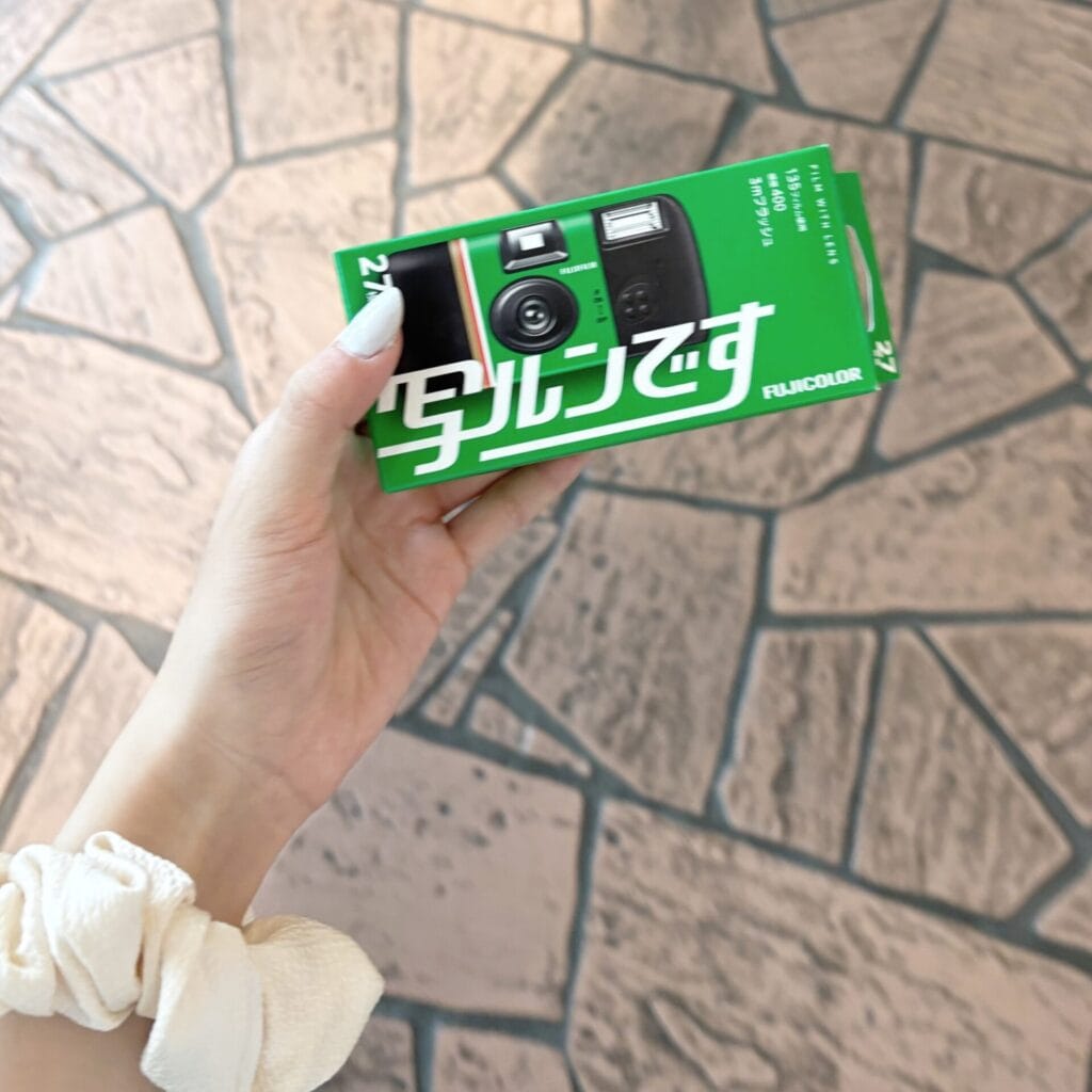 ディズニー入園前に舞浜駅で写ルンですを購入