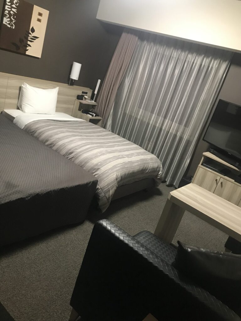 自動車教習の際のホテル