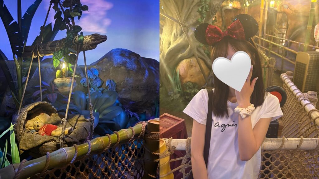 ピーターパンのアトラクションの待ち列