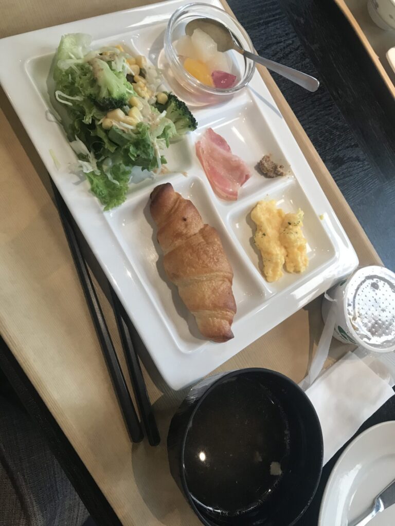 ホテルの朝食