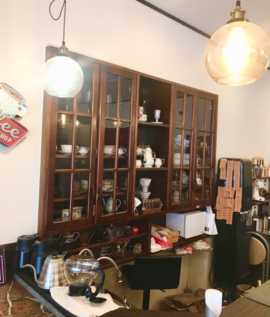 大町温泉郷のカフェ