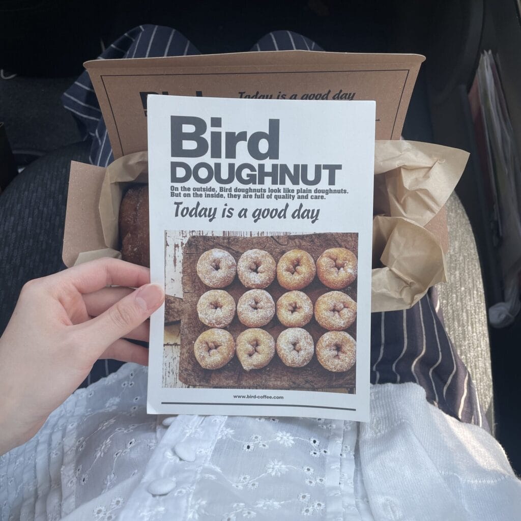 bird COFFEEのフライヤー