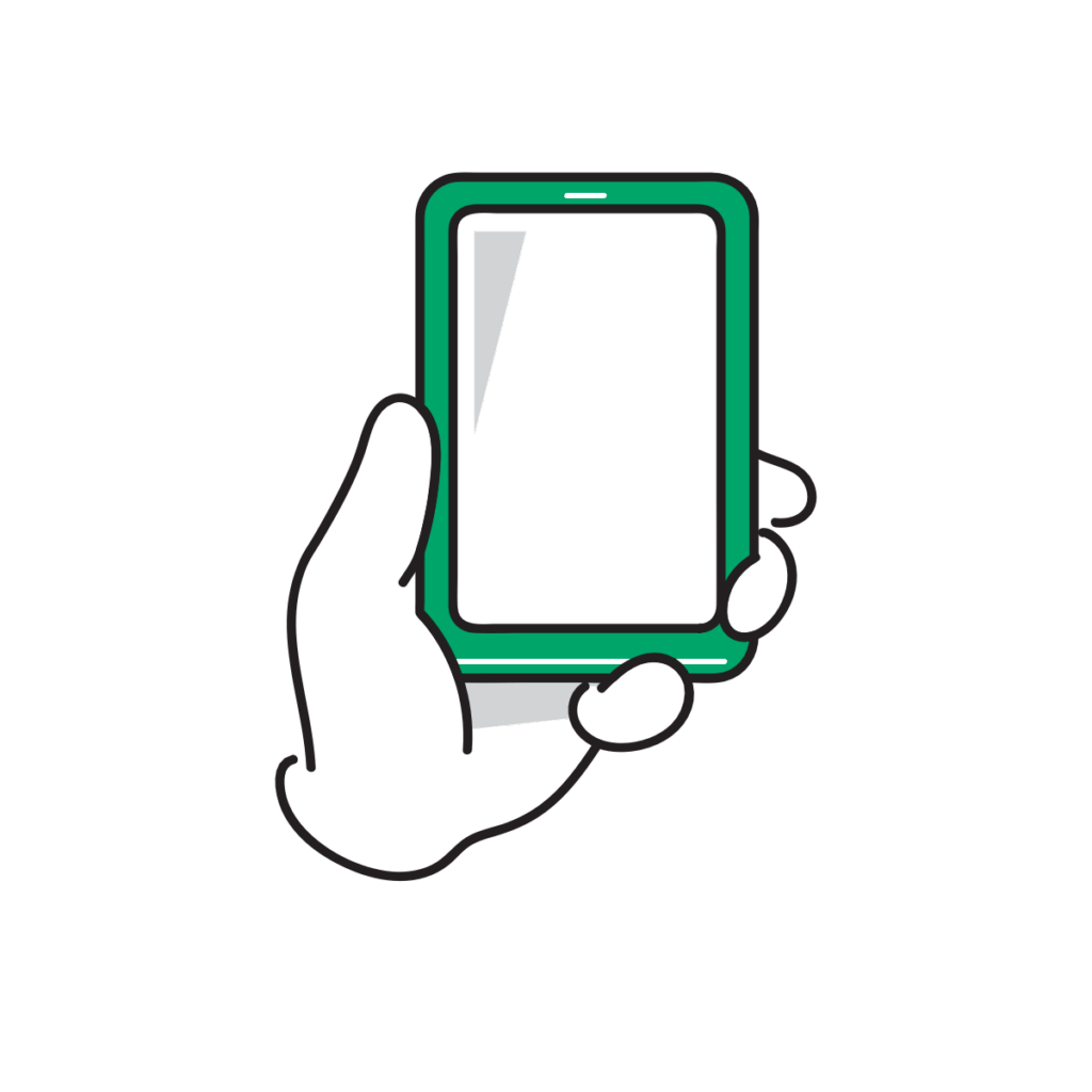 スマホ　イラスト