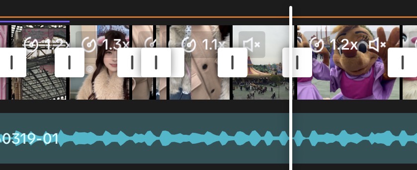 ディズニーvlog CapCut