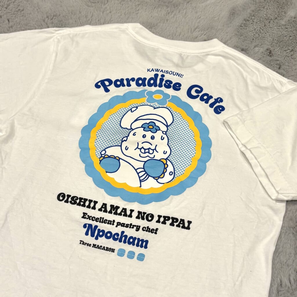 んぽちゃむTシャツ裏面