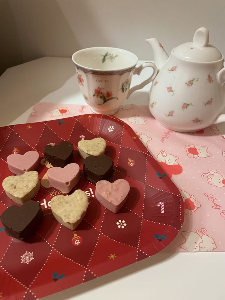 ハートチョコクランチ