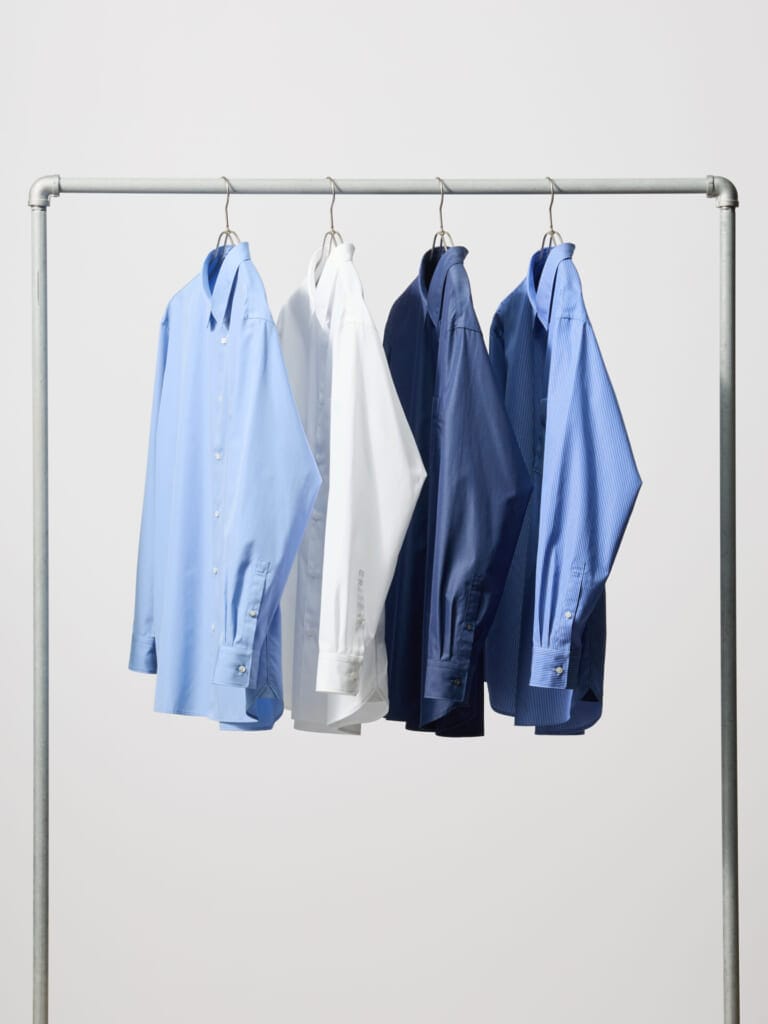 ユニクロ+Jのブロードシャツ全色