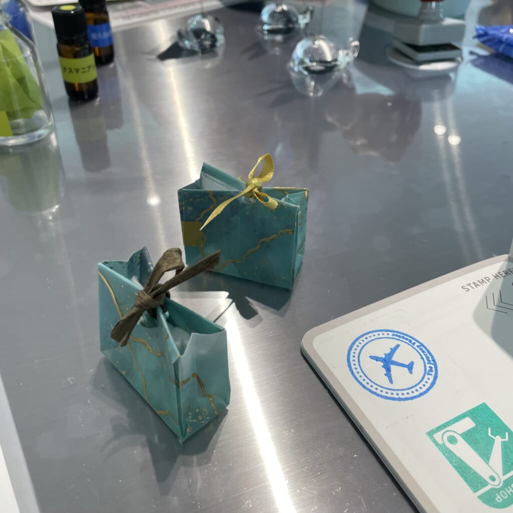 資生堂 工場見学 茨木 サシェ