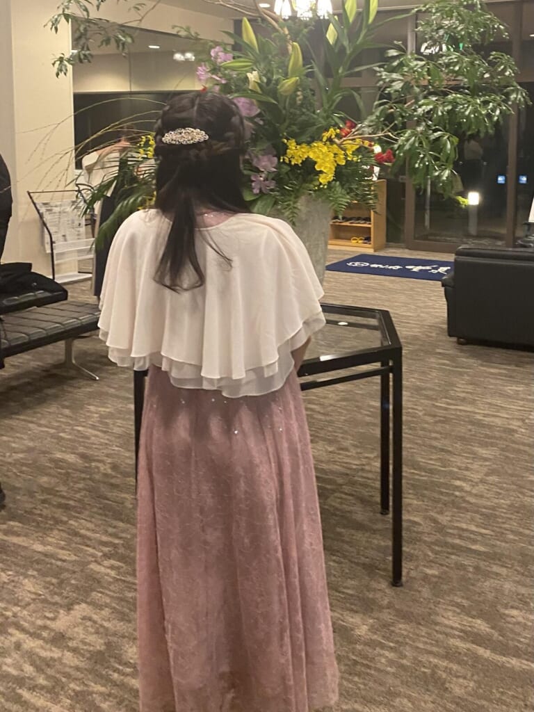 「編み込みハーフアップ」「フォーマルヘアアレンジ」