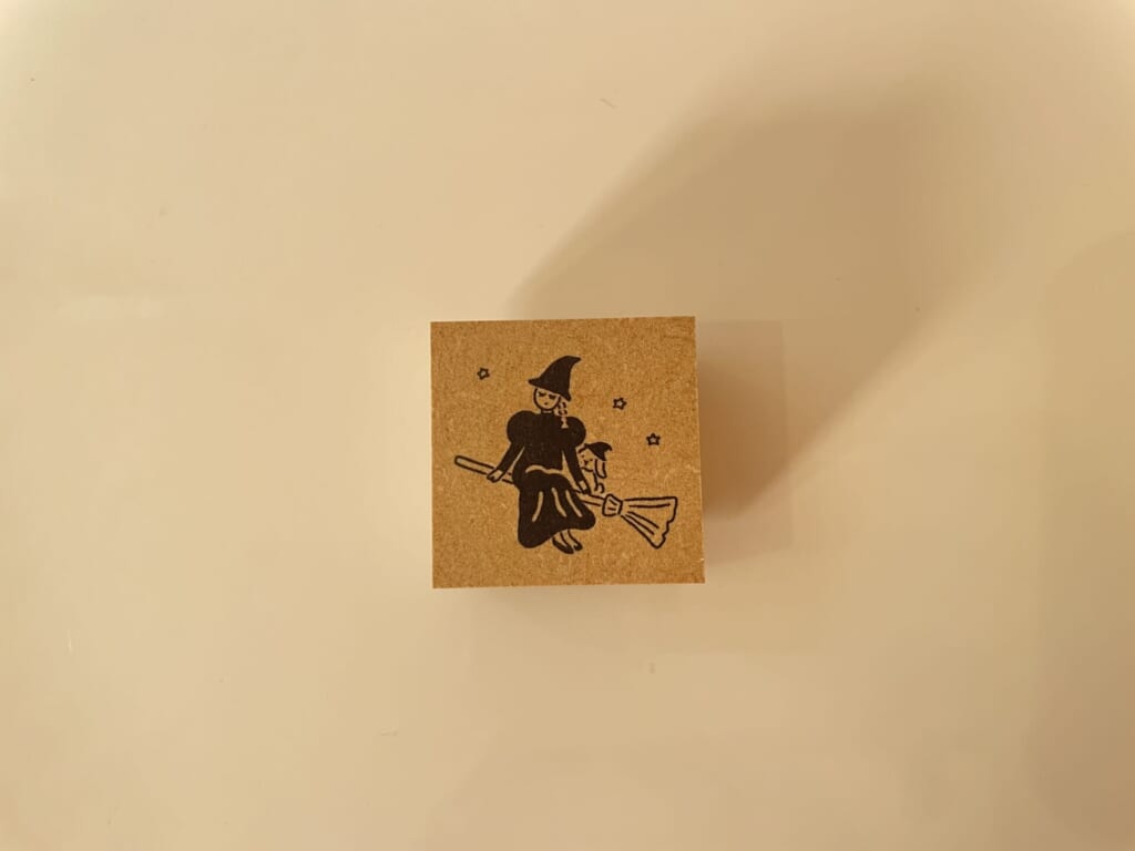 魔女の絵柄のスタンプ