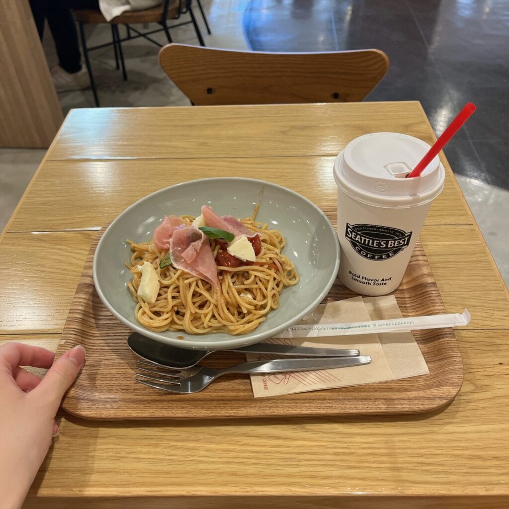 大学生1人ランチの写真