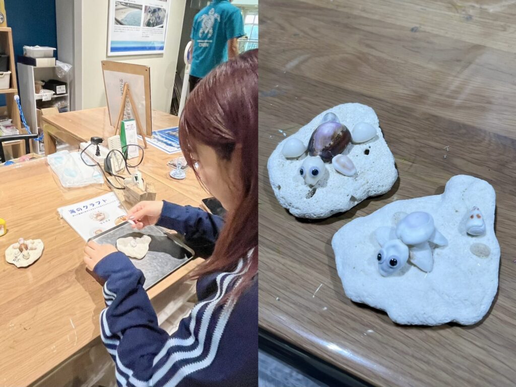 奄美海洋展示館 ハンドメイド