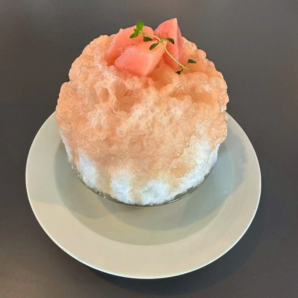 カフェジャンティーユかき氷