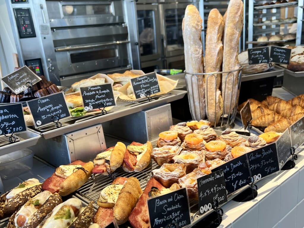 パンの陳列