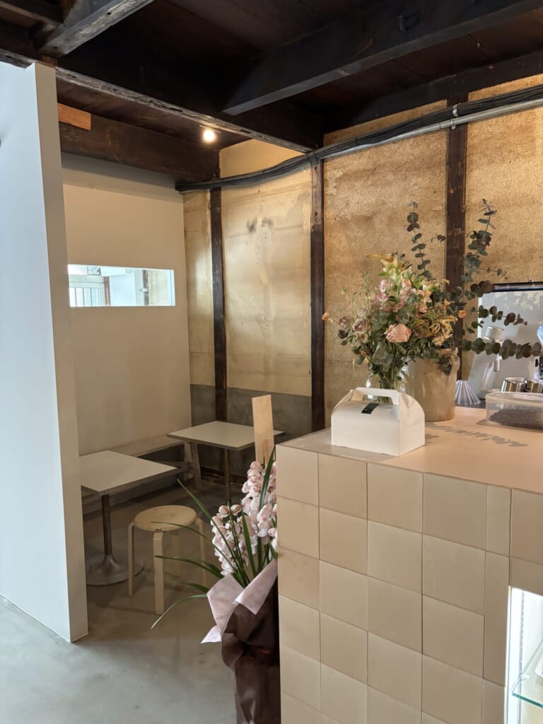 大阪カフェ「sou」の隠れ家っぽい席