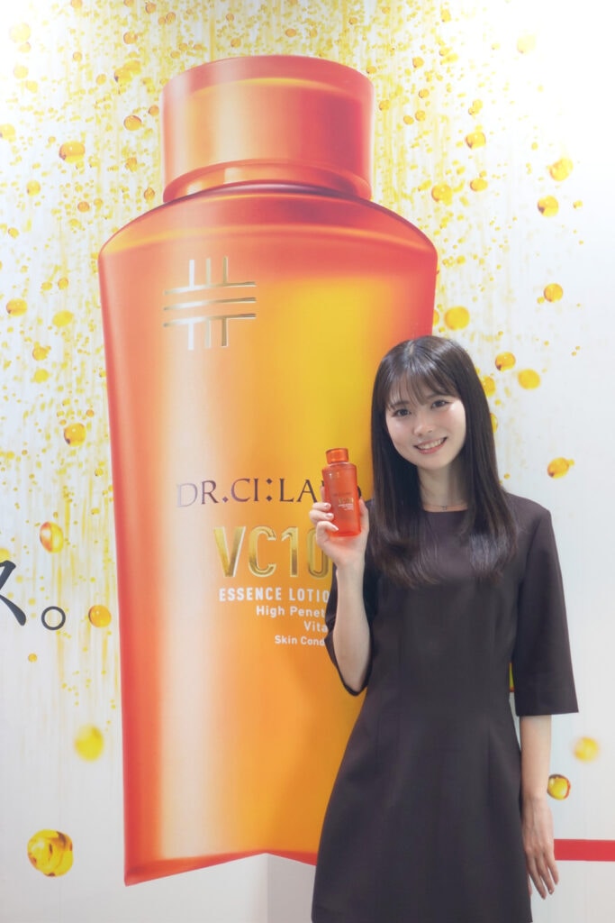 ドクターシーラボ®の新作化粧水＆乳液を体感できるブース