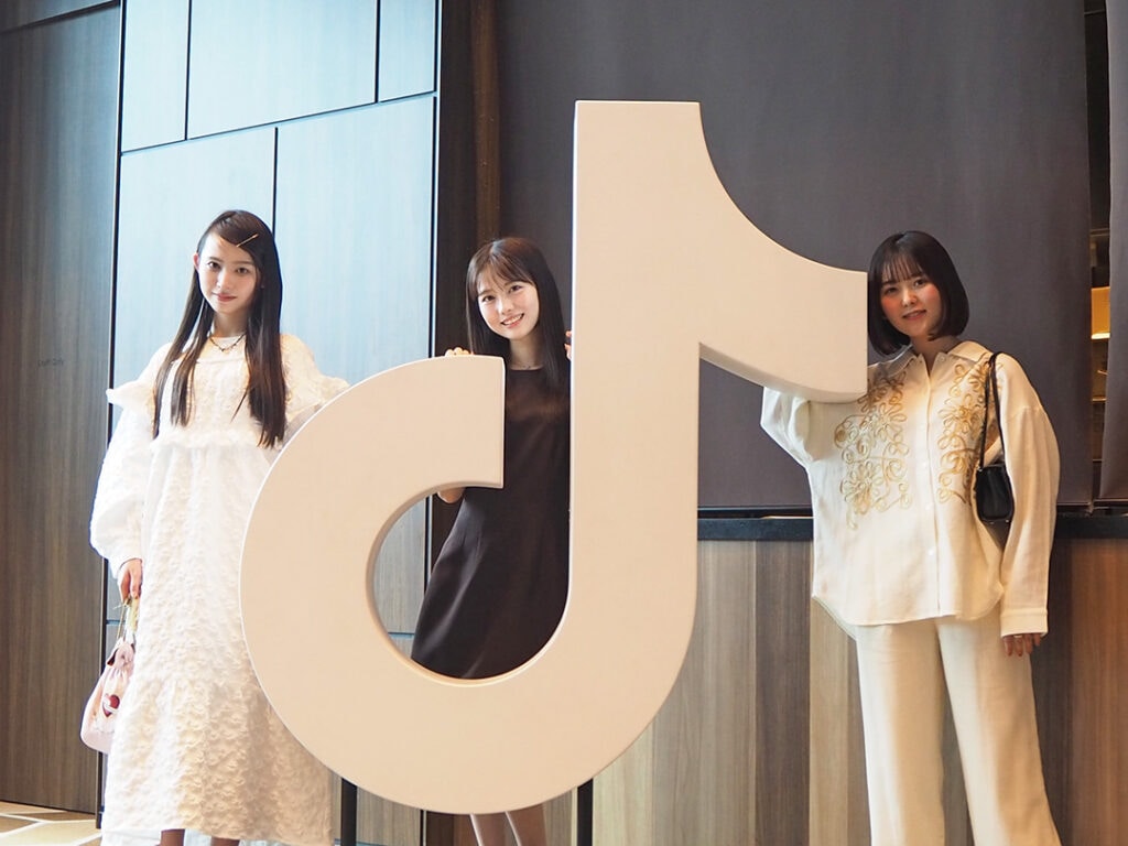 TikTok BEAUTY FESTのフォトスポット