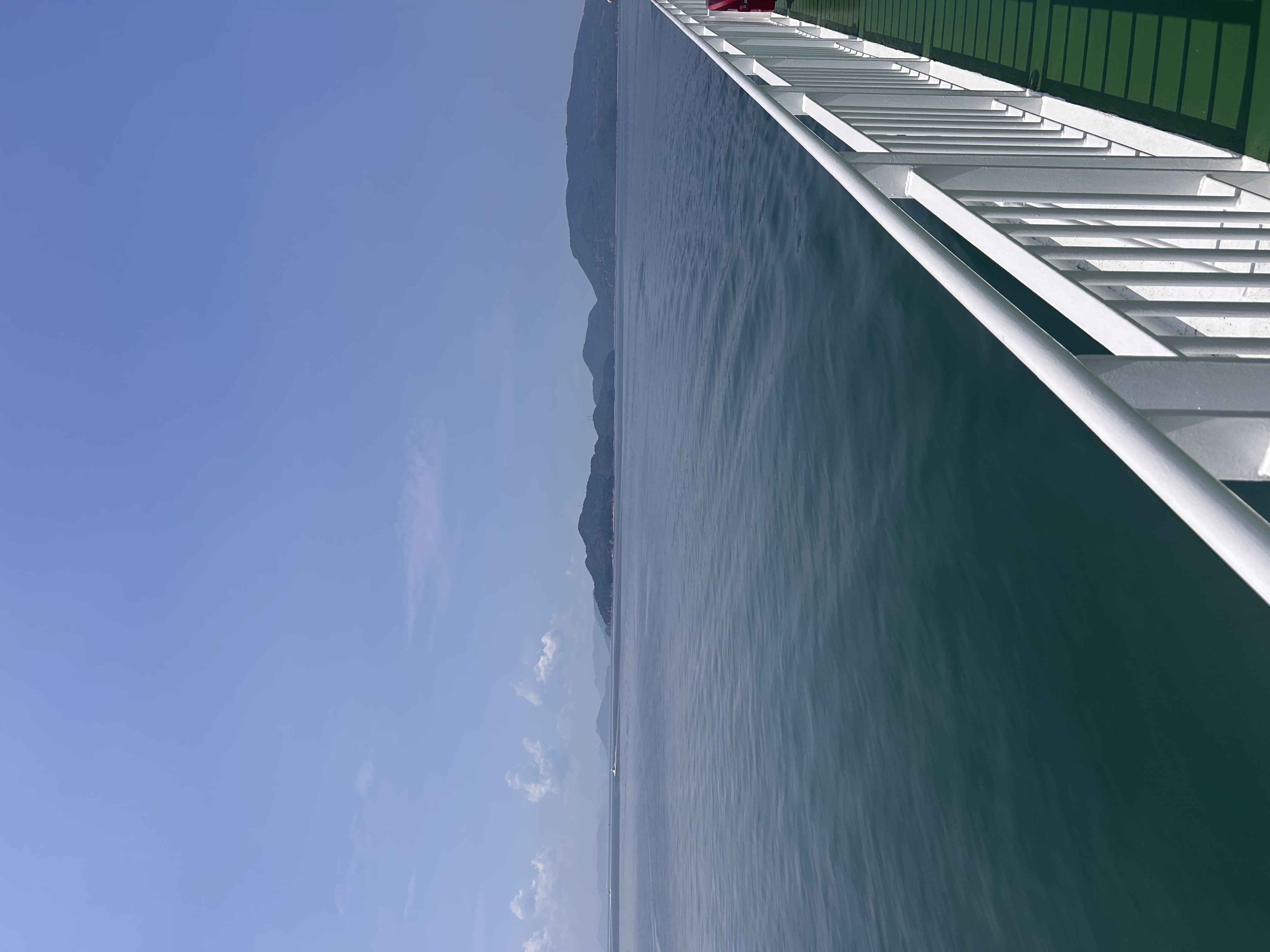 小豆島が見えてきた