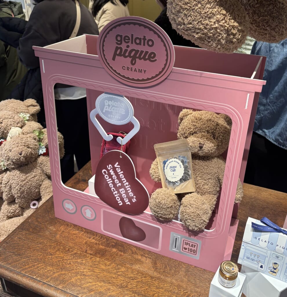 バレンタインディスプレイ