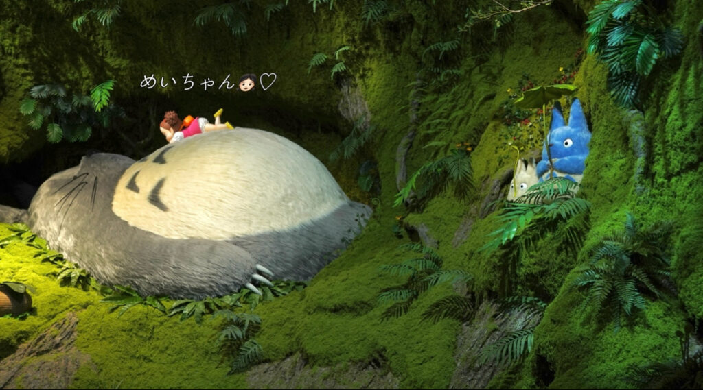 となりのトトロの展示