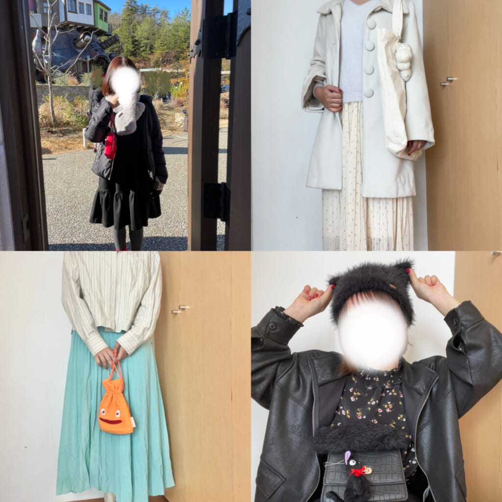 4コーデ、キャライメージコーデ