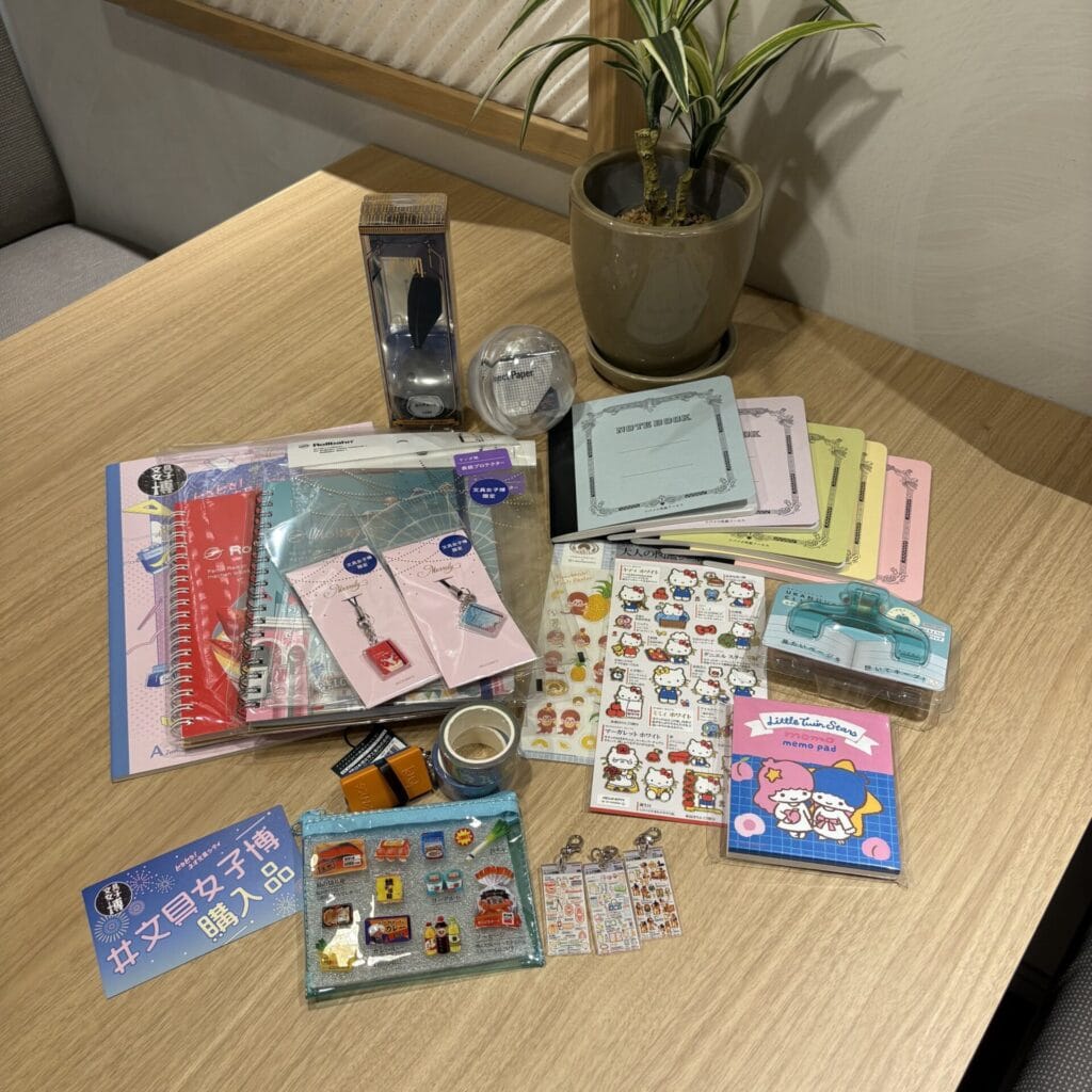 文具女子博での購入品