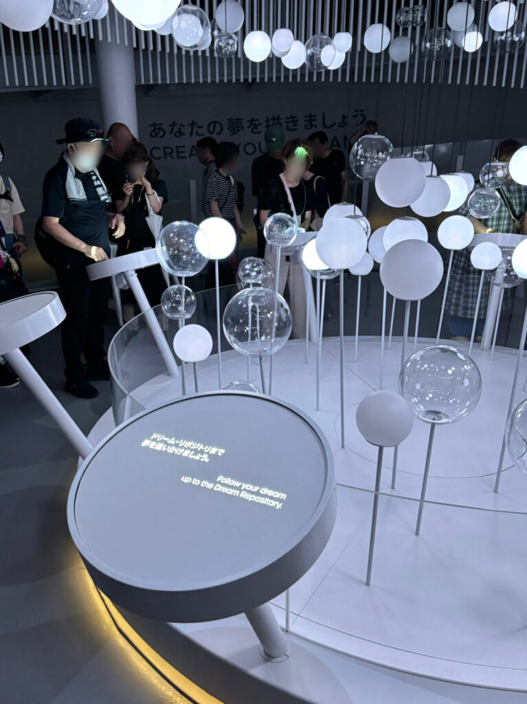 シンガポールパビリオンの夢体験