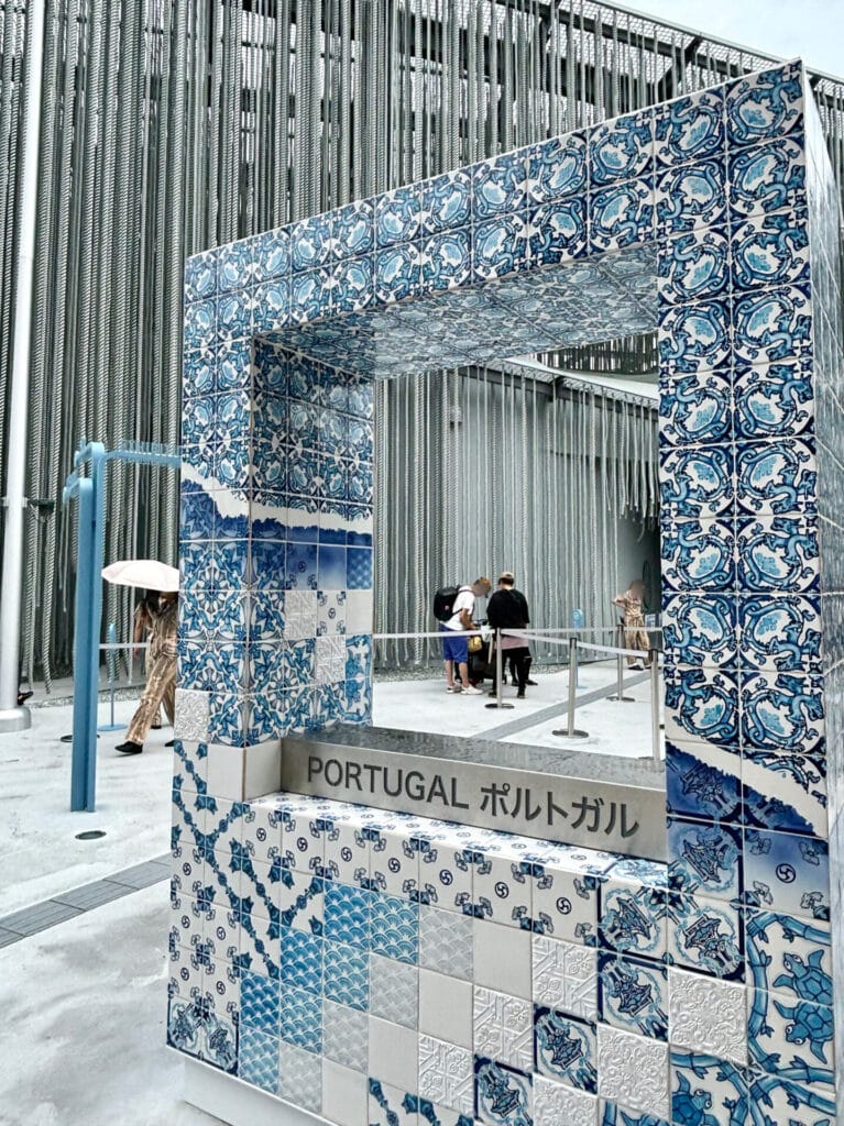 ポルトガルパビリオンの外観