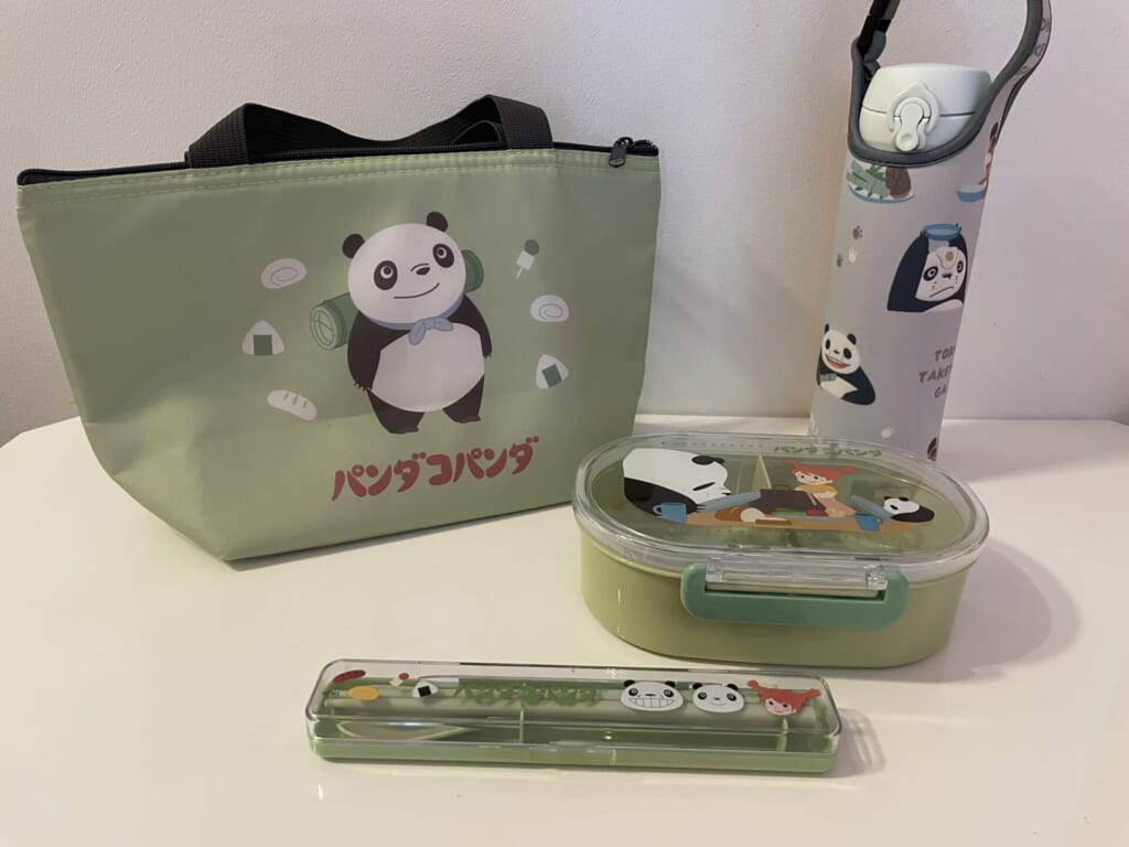 パンダコパンダデザインのランチバッグ・ボックス・カトラリー・水筒ケーズ